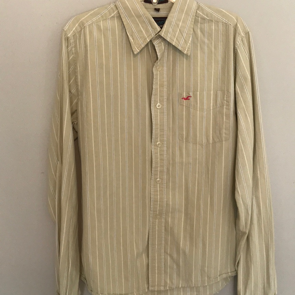 Hollister button down collar shirt